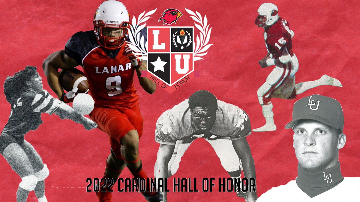 It brings me so much joy to my heart to have the privilege to announce that I will be inducted in the 2022 Class of the Cardinal Hall of Honor (Lamar University Athletics Hall of Fame). What an honor! What a blessing! All Glory to God 🙌🏽