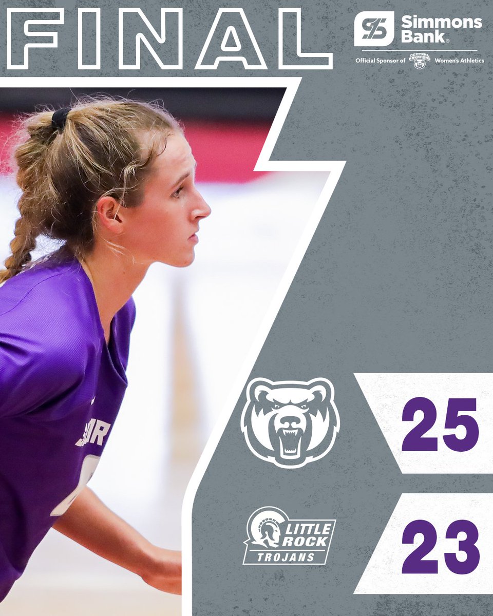 Final: SUGAR BEAR WIN!
Huge performance by Caylan Koons, as she set her career high in assists with 51!
Alexis Stumbough led the Sugar Bears with 19 kills!

#BearClawsUp x #SugaSuga