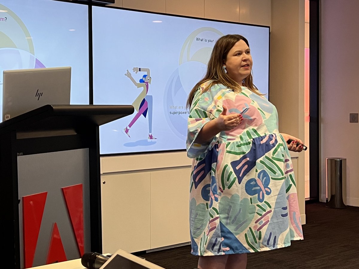 mrjoelaarons's tweet photo. One of the hardest working educators I know. @michelledennis is here at Adobe in Sydney telling us about the Haileybury Incubator Project. Incredible stuff! Proud to call this woman a friend. I always get great ideas from her. https://t.co/ttdo5dHC7z