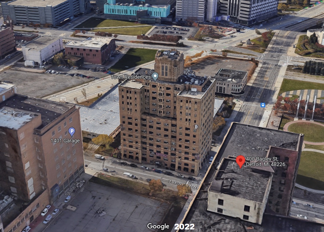 Detroit Street View on Twitter "Detroit, Bagley & 1st, c.19302022 (Pt 2). The art deco