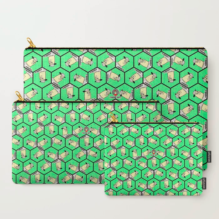 FNGRZ_ART's tweet photo. FNGRZ ART carry-all pouches found at our Society6 shop.
👇
https://t.co/Vg7PStmYLn 
FNGRZ ART website.
👇
https://t.co/Qxk58oAXWY
#fngrz #finger #puppet #expression #cartoon #art #quirky #uniqueproduct #novelty #oddities #weird #oddball #Society6 #BurningMan #carry #all #pouches https://t.co/0JAn4qpT3R