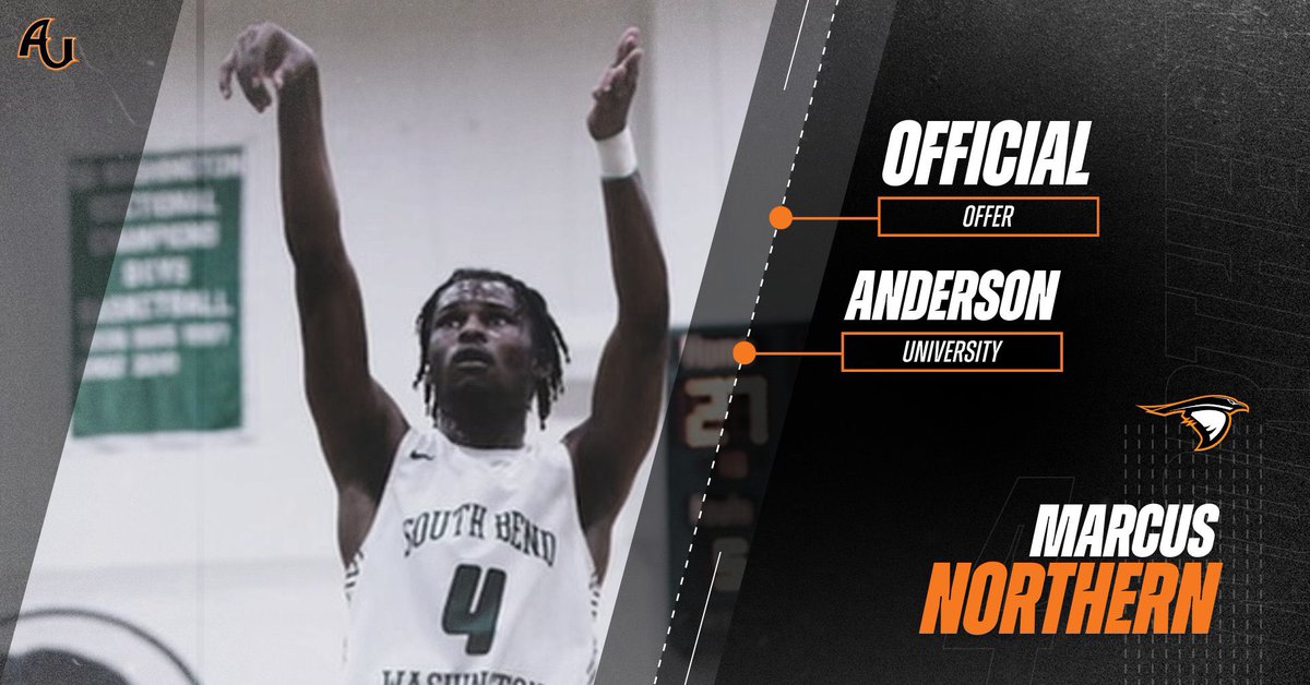 Thank you Coach Collins for coming to work outs today. After great conversation, I’m thankful for Anderson Mens Basketball and their official offer….@AndersonU