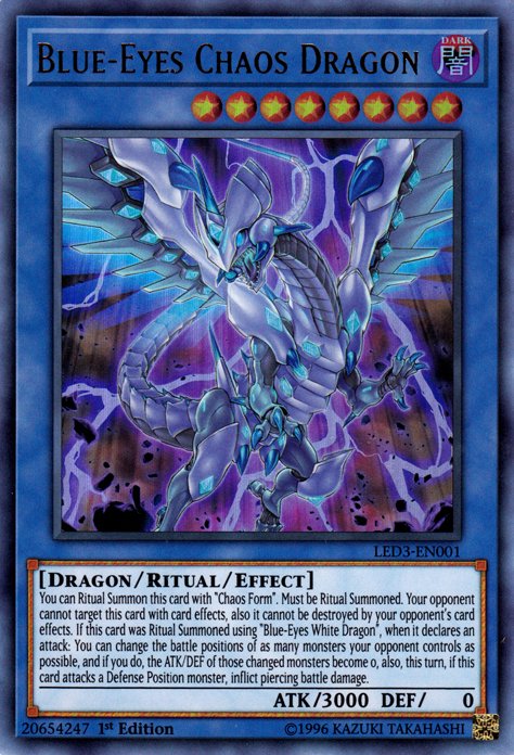 NowlsMine's tweet photo. ⠀⠀ ⠀⠀

⠀⠀〝 With it's arrival. . . COMES YOUR MAGICIAN'S DOWNFALL.

 See when I ritual summon chaos dragon with Blue Eyes, it gains the ability to change your monster to defence mode AND reduce it's defence to ZERO. 

AND YOU STILL TAKE PIERCING DAMAGE ! 〞⠀⠀ ⠀⠀

⠀⠀ https://t.co/yDpXzsWERn