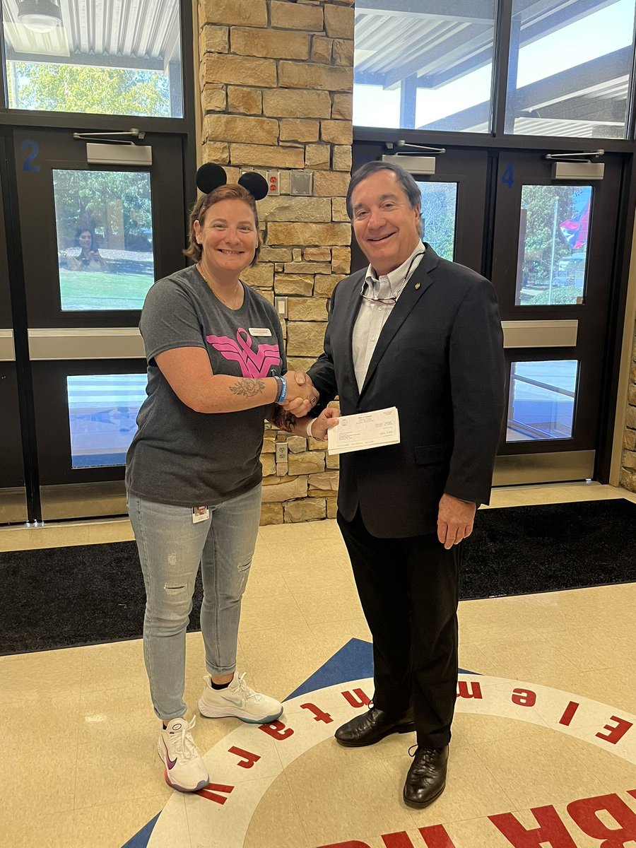 Thank you, Senator Dan Roberts, for swinging by for a visit on Friday. We are so thankful for your kind donation!