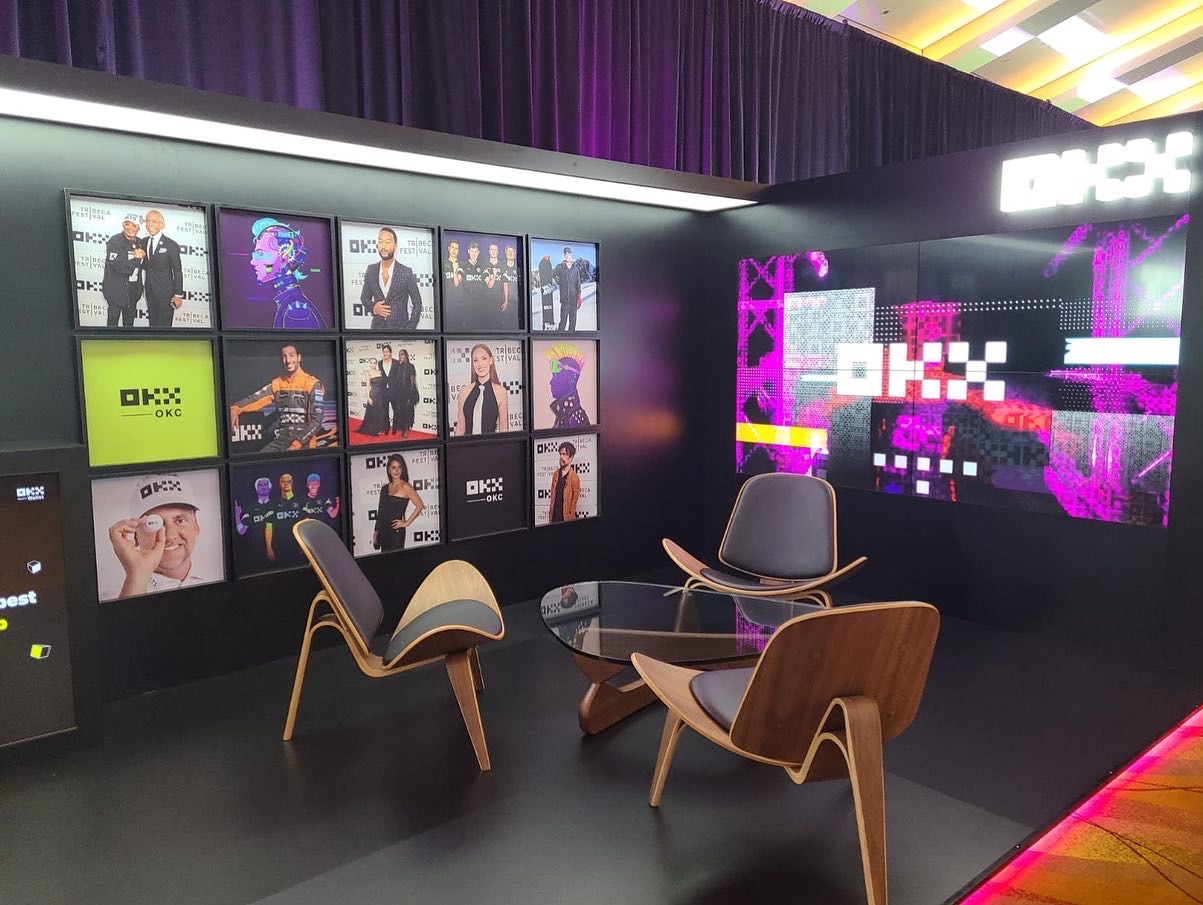 OKX on X: "GM frens! Say hi to OKX at Booth P35 & 36 at #TOKEN2049  https://t.co/qljxxVFobI" / X