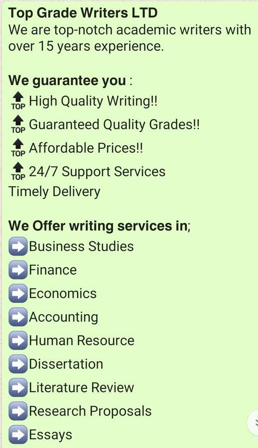 essay_help_pay's tweet image. Be confident! Because you choose our History Assignment Help Services.

Order your task Now:

#history #historyassignmenthelp #historywritingassignment #historyassignment #assignmenthelp #assignment #help #theassignmentshelp

geniuswriters061@gmail.com