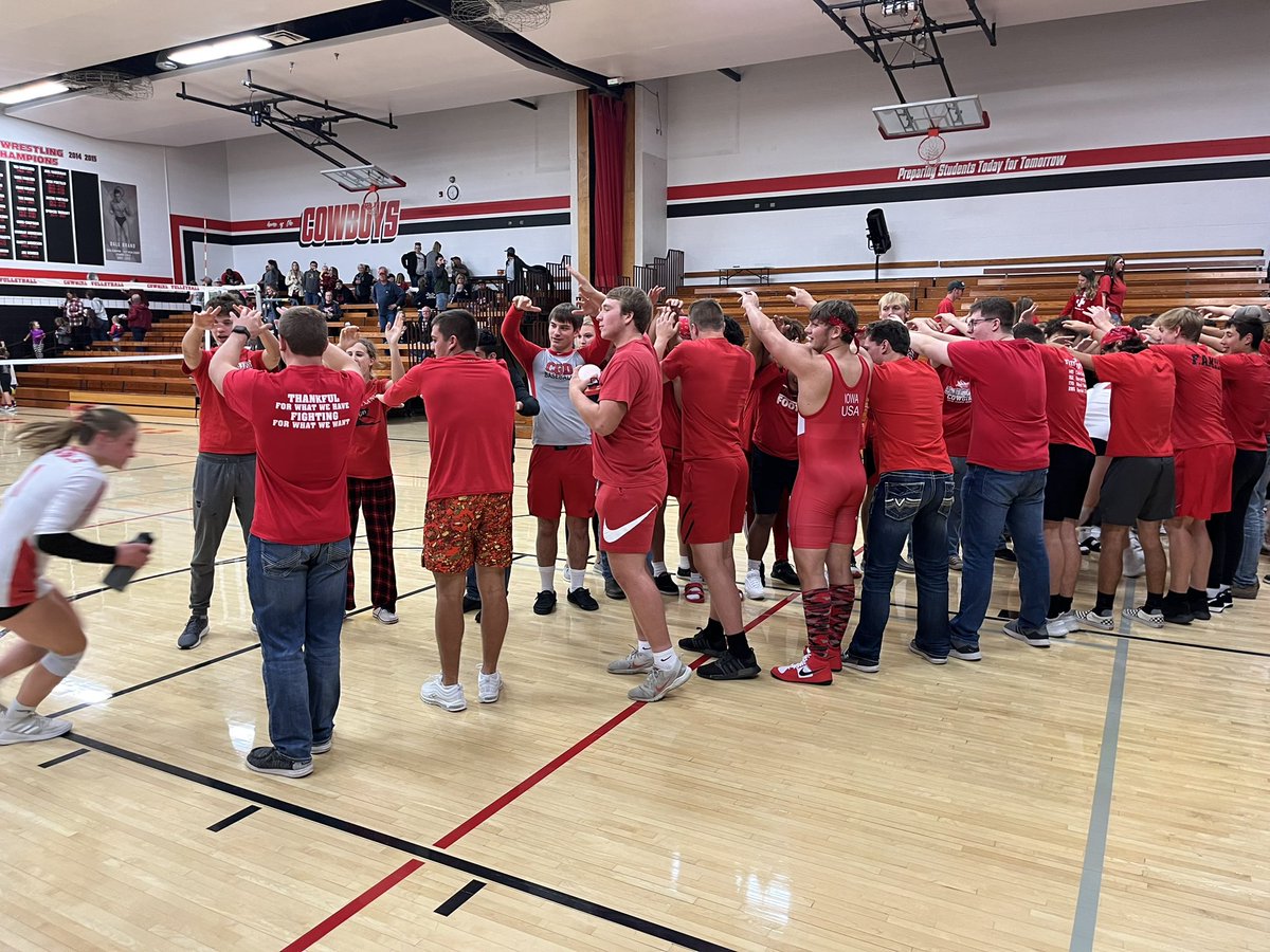 Clarion-Goldfield-Dows opens the week with an efficient 3-0 home sweep over Iowa Falls-Alden. The Cowgirls push their season mark to 20-3!