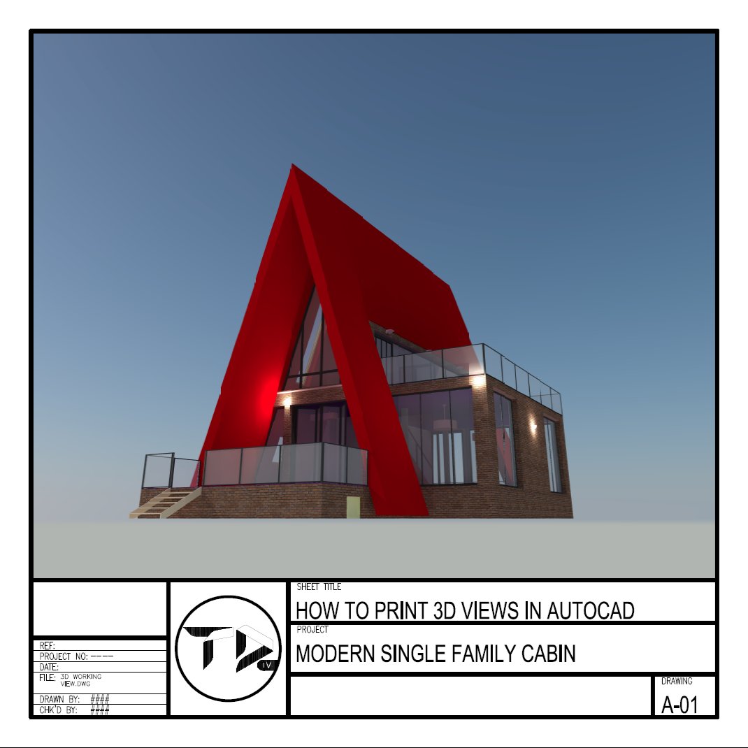 tdvision_u's tweet photo. 🎦Techniques to PRINT 3D VIEWS in @autocad #architecture. Link in bio 👆🏾!
.
.
.
.
.
#homedesign #modernfarmhouse #modern #interiordesign #interiordesigner #smallhousedesign #tinyhouse #moderncabin https://t.co/p89LVt4ZpJ