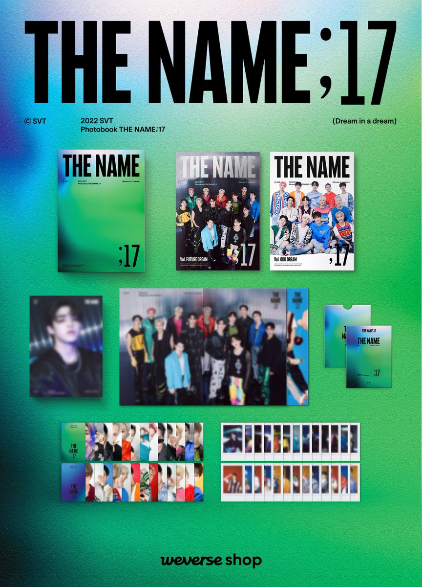 二つの「夢(DREAM)」をコンセプトにした 「2022 SVT PHOTOBOOK THE