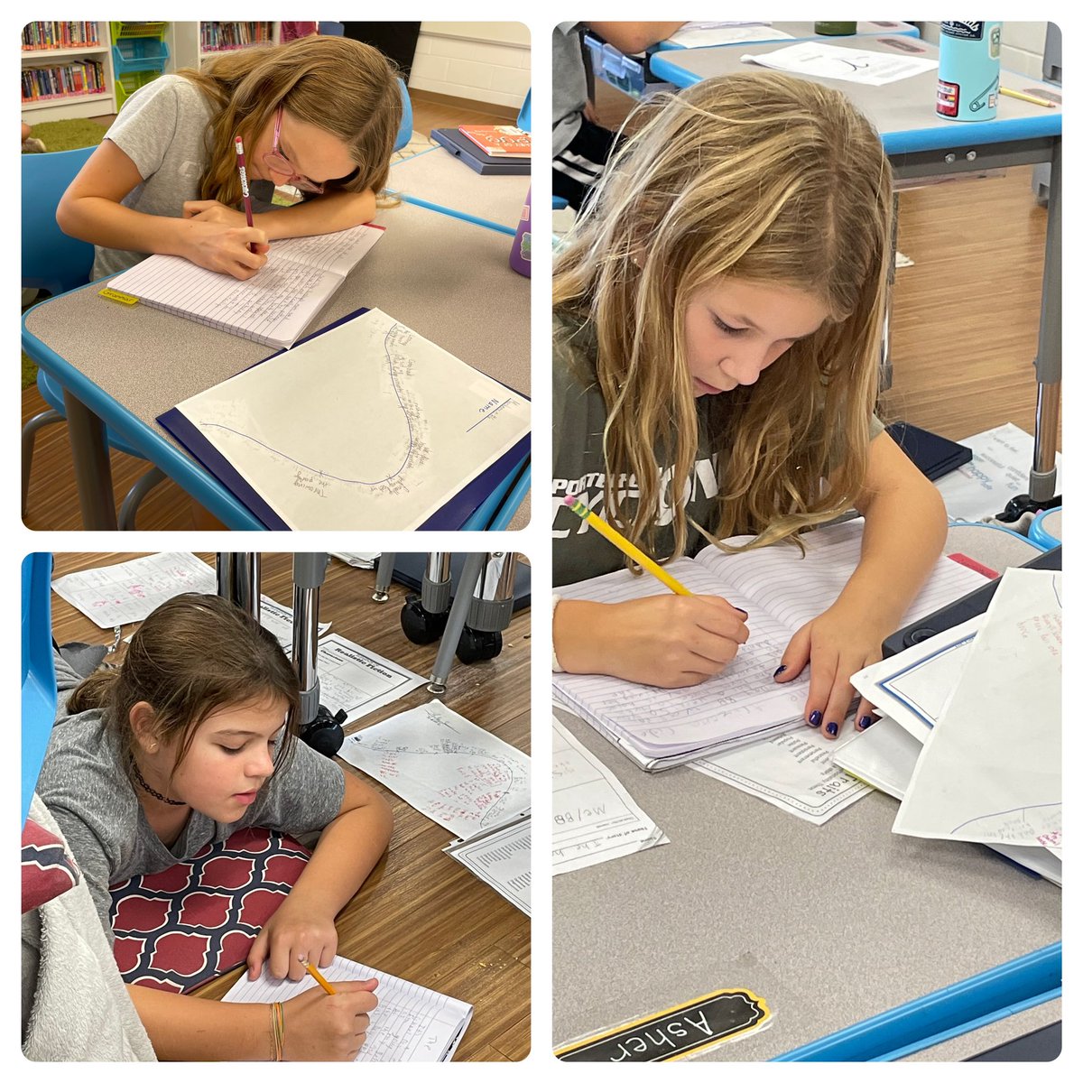 Beginning our first big piece of the year. Each author needs a space to start and that looks different for each one. #Proudtobe #writerslife #PorterGaudProud