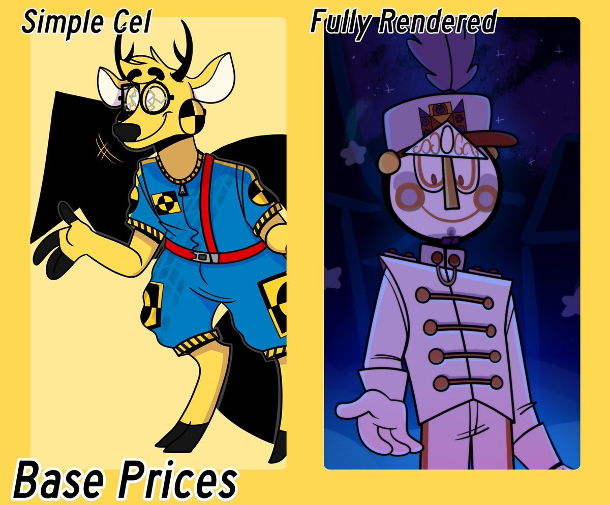 Also open for c0mmissions to get caught up on bills... Prices in thread, DM if you're interested! 