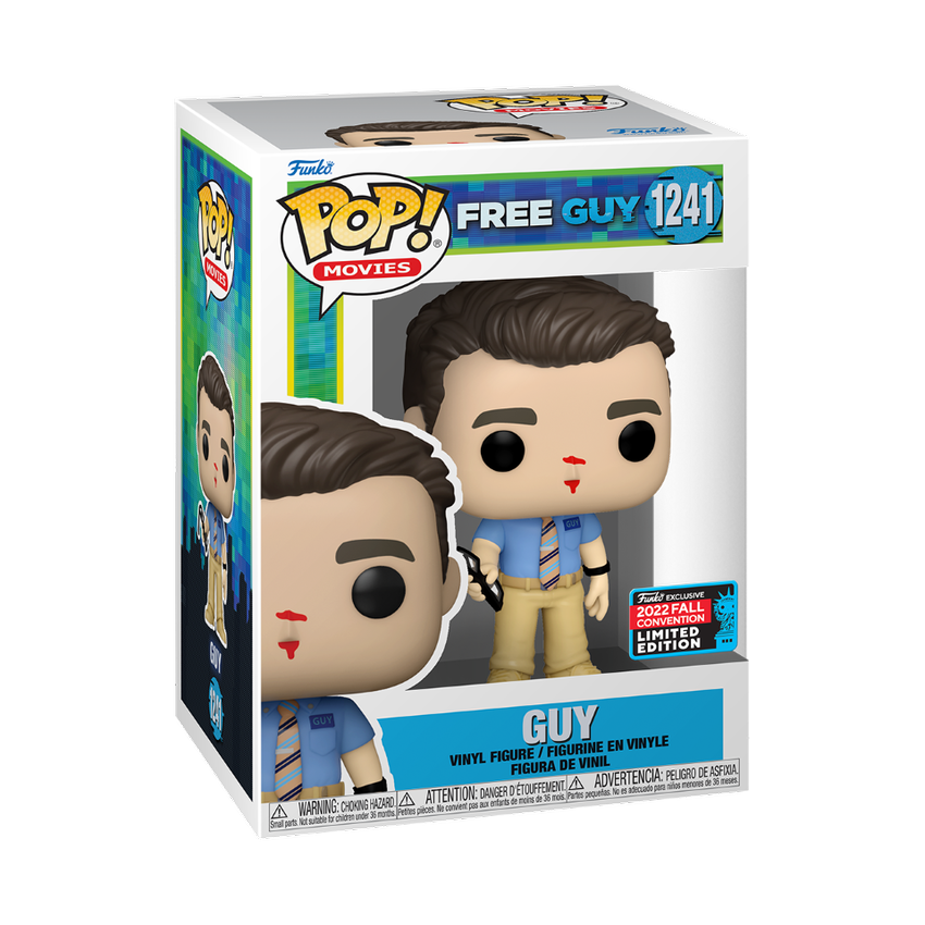 OriginalFunko's tweet image. RT and follow @OriginalFunko for the chance to WIN the #NYCC exclusive Free Guy: Guy POP! #Funko #FunkoPOP #Giveaway #NYCC2022 #FunkoNYCC @NY_Comic_Con @FreeGuyMovie
