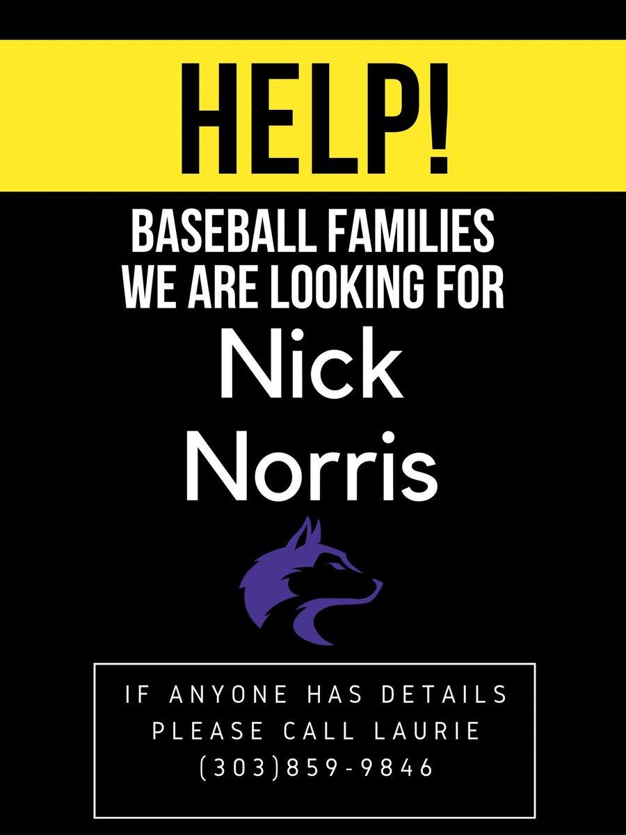 HELP...MISSING SINCE SOMETIME SUNDAY LATE NIGHT. IF ANYONE KNOWS WHEREABOUTS OF NICK NORRIS PLEASE CONTACT US OR THE NUMBER ON THE POST ABOVE @countyadshuck