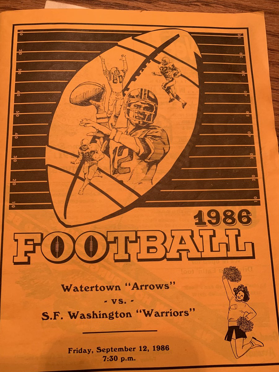 ProBanker's tweet photo. Arrow Football, September of 1986…
@Mackdaddy57201 https://t.co/7AdGCUYXyg