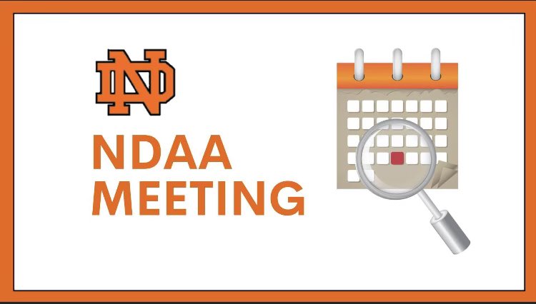 Oct 19th @ 7:00   NDHS cafeteria