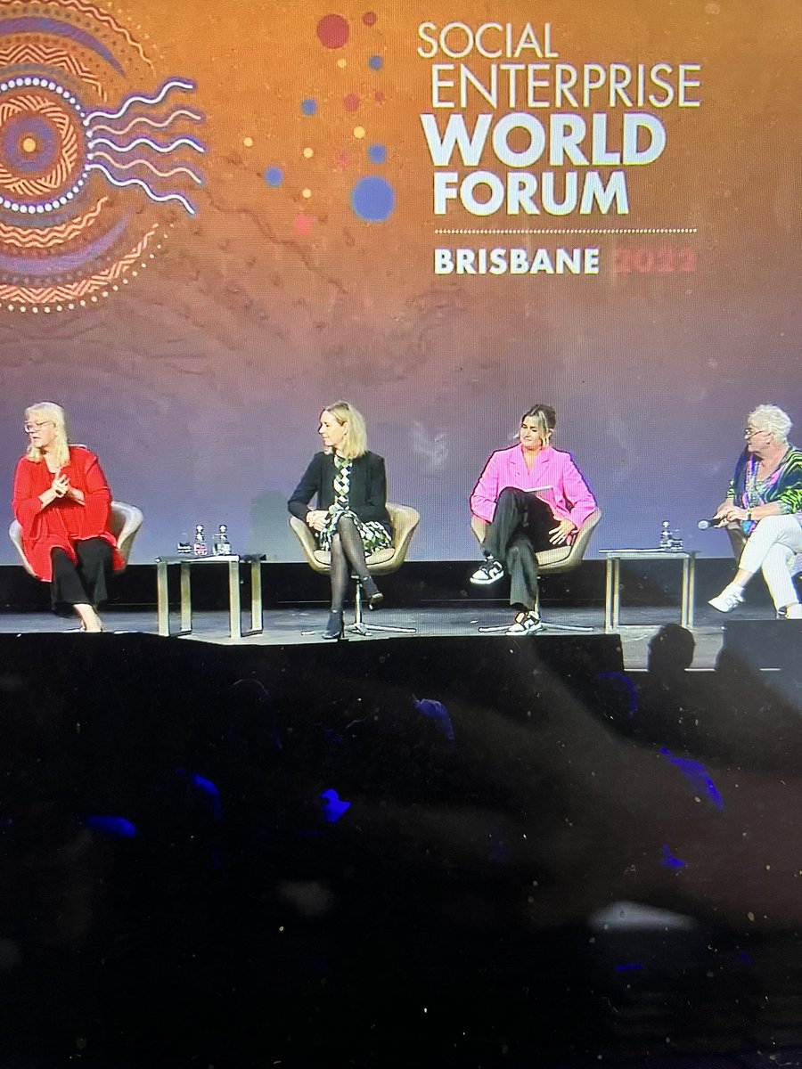“A good funder should be there for the long term, be willing to break the model and bring things that are off menu” So interesting listening to the session ‘new business relationship - a private sector and social enterprise partnerships’.

#SEWF2022 #WaiGlobal22