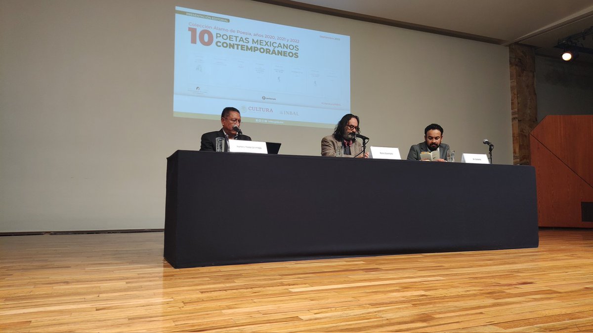 FERNANDO GALEANA (@gapfer) on Twitter photo 10Poetas mexicanos contemporáneos Hoy fue la celebración de la poesía en <a href="/bellasartesinba/">Instituto Nacional de Bellas Artes y Literatura</a> con <a href="/casidadelodio/">Mario Bojórquez</a> <a href="/alicalderonf/">Alí Calderón</a> 10Poetas mexicanos contemporáneos Hoy fue la celebración de la poesía en <a href="/bellasartesinba/">Instituto Nacional de Bellas Artes y Literatura</a> con <a href="/casidadelodio/">Mario Bojórquez</a> <a href="/alicalderonf/">Alí Calderón</a>