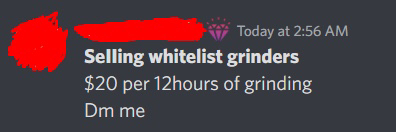 holy shit man we got decentralized slavery in #Solana now 🙏🙏