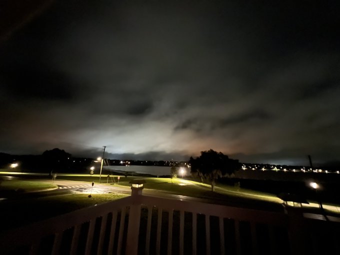 The Hurricane bands are starting to appear and not gonna lie it&rsquo;s so cool watching how fast the clouds