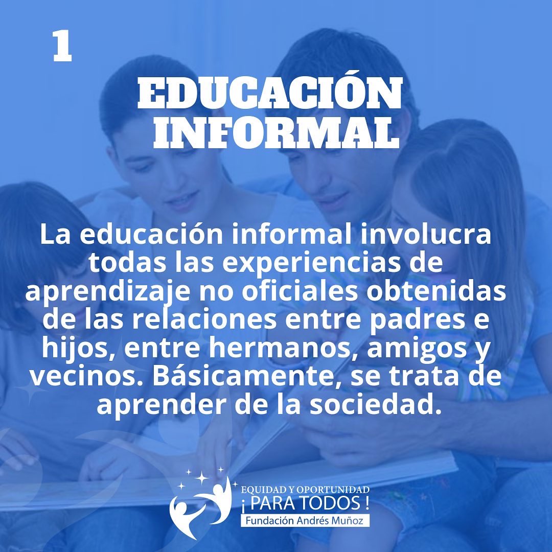 fun_andresm's tweet photo. ¿Conoces las 3 formas de la #educación? Aquí te las mostramos https://t.co/R2tl0ThmKF