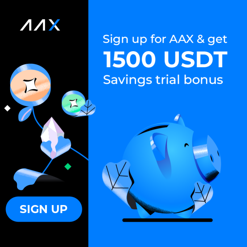 AAXExchange's tweet photo. ✅Get 1500 USDT savings trial bonus for FREE!
👉Click the link https://t.co/qKuPF5VLCy
👉Sign up with email and complete identification（KYC1）
✅It will be credited within one working day! #BTC #ETH #GMT #APE #USDT #750UNewUserBenefits #BuyCoinsAtHalfPrice