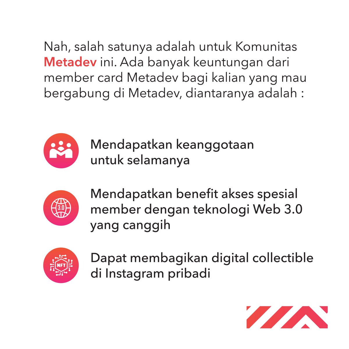 Metadev Indonesia Web3 Community tweet media