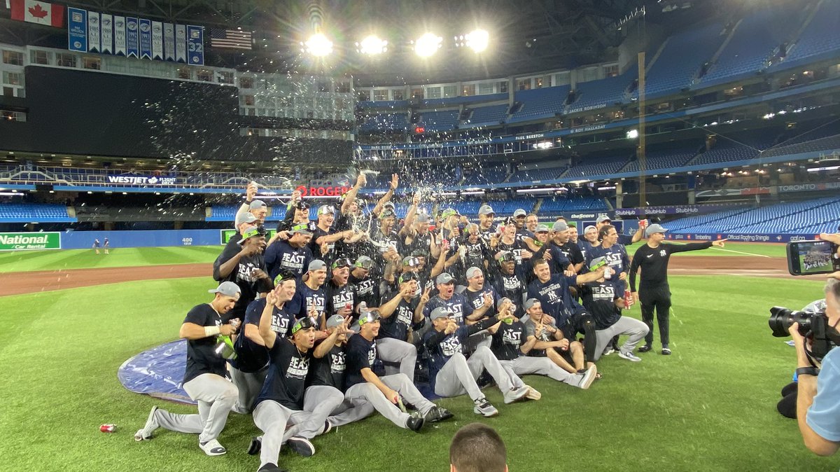 Shi Davidi on Twitter "AL East champions