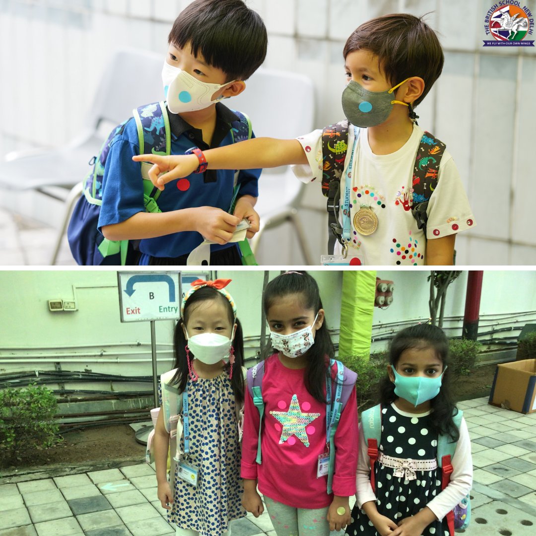 TBS_Delhi's tweet photo. Clothes, bags, socks and hair bands in a riot of colours quite literally dotted our corridors last week for International Dot Day – a day to celebrate The Dot by @peterhreynolds and its message about reflecting, risk taking and believing in oneself. Super fun! https://t.co/xzogbdWYh9
