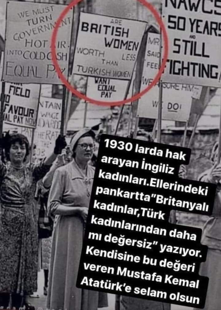 İŞTE MUSTAFA KEMAL ATATÜRK FARKI...
Onu sevmem için o kadar çok nedenim var ki..❤