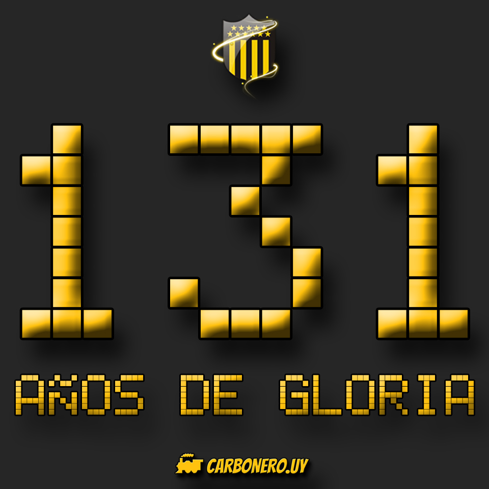 CLUB ATLÉTICO PEÑAROL - ¡131 AÑOS DE GLORIA!

#131AñosDeGloria
#ElPaisDePeñarol
#Decano
#VamosCarbonero