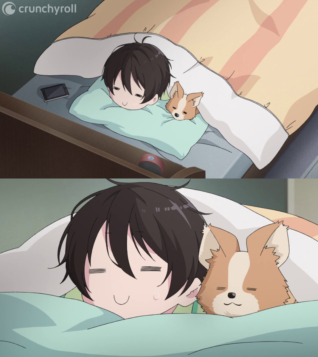 Crunchyroll's tweet photo. Maximum Comfy 💤 (via Laid-Back Camp) https://t.co/tMwxCAUVUw