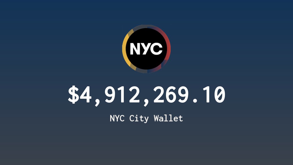 NYC City Wallet tweet media