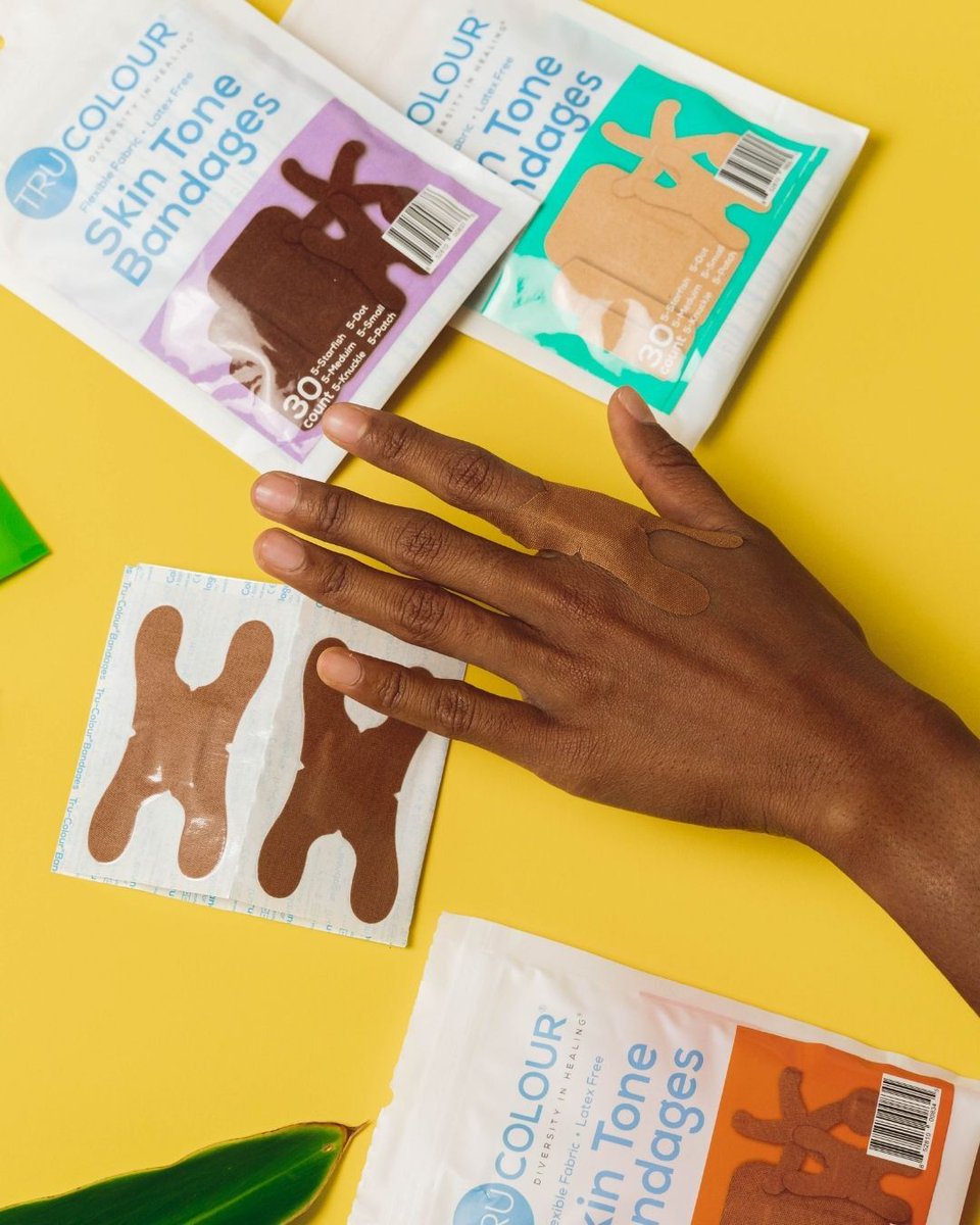 tcbandages's tweet photo. Check out our Knuckle Bandage design! Best In-Class for Knuckle and Toe scrapes! Made for you to go on with your daily tasks in a matching skin-tone shade that discreetly les your bandage go unnoticed.
#knucklebandages #trucolour #diversityinhealing #trucolourbandages https://t.co/ywUqvr8HAv