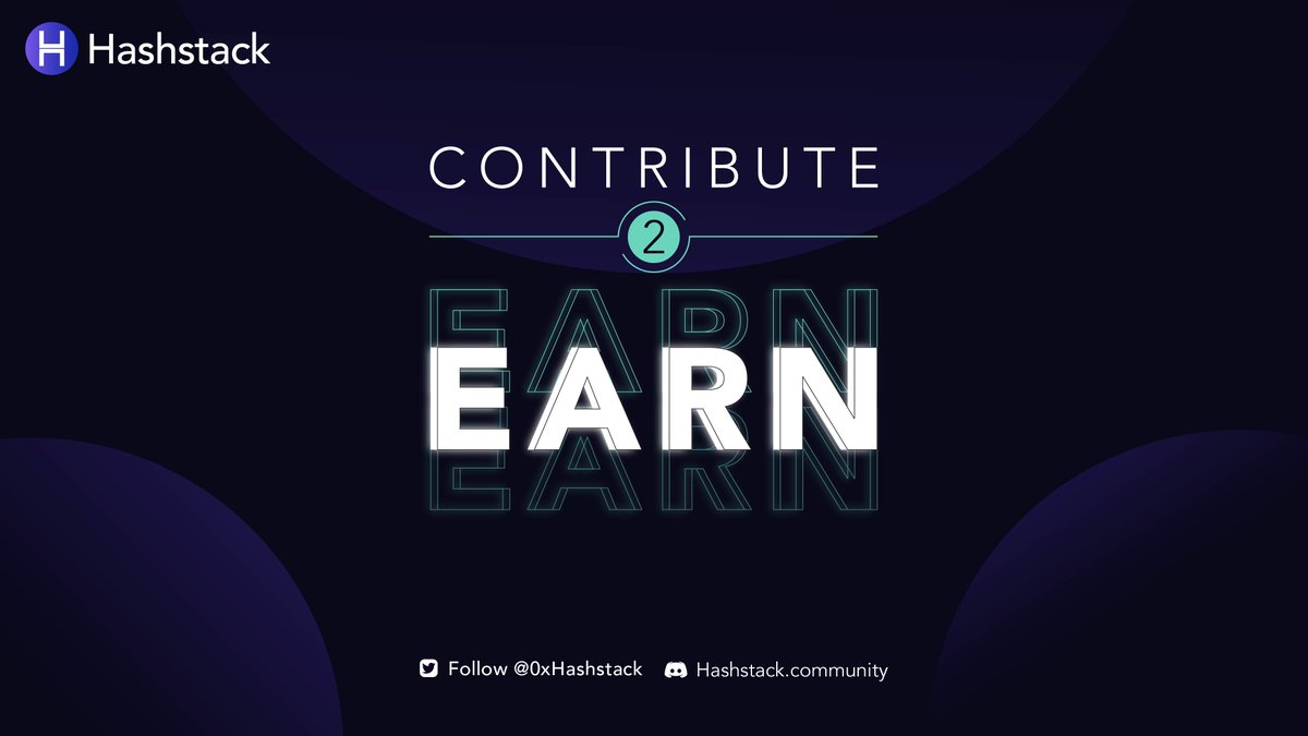 0xHashstack's tweet photo. Your contribution deserves to be rewarded! ๐
Weโre introducing The Contribute 2 Earn Program ๐ฐ
Starting with content creation, youโll be rewarded for contributing to the community through:
Twitter Threads โ๏ธ
Blogs ๐
Videos ๐ธ
and much more! https://t.co/anxQD3WP4F