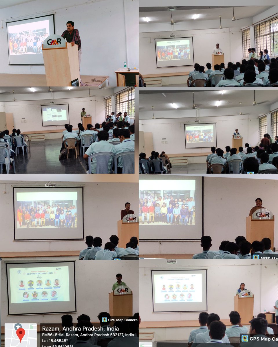 FLEDGLINGS 2.0🐣

It was great introducing our beloved student chapter to our juniors!
With 236 participants 🎉 the event ended with huge success

We thank everyone for joining us in the event!😊

Stay tuned for the  upcoming events!✨

#fledlings #csigmrit #gmrit