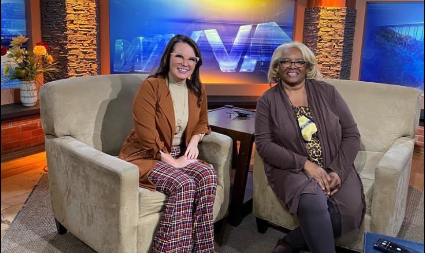 Thank you to Dr. Deirdre Guyton for coming to  <a href="/WVVA/">WVVA News</a> today for an interview about <a href="/BlfdState/">Bluefield State University</a> homecoming events!  🙂