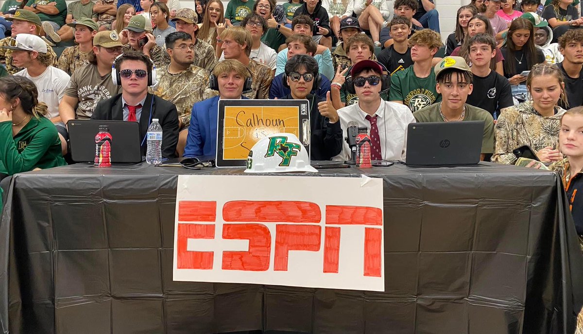 RFPirateHoops's tweet photo. Much respect to our VB girls. Gave everything they had tonight. Great thing about district, there’s a second round. It ain’t over! 

Game was so big @espn was there reporting. https://t.co/0Hj95zA6d7
