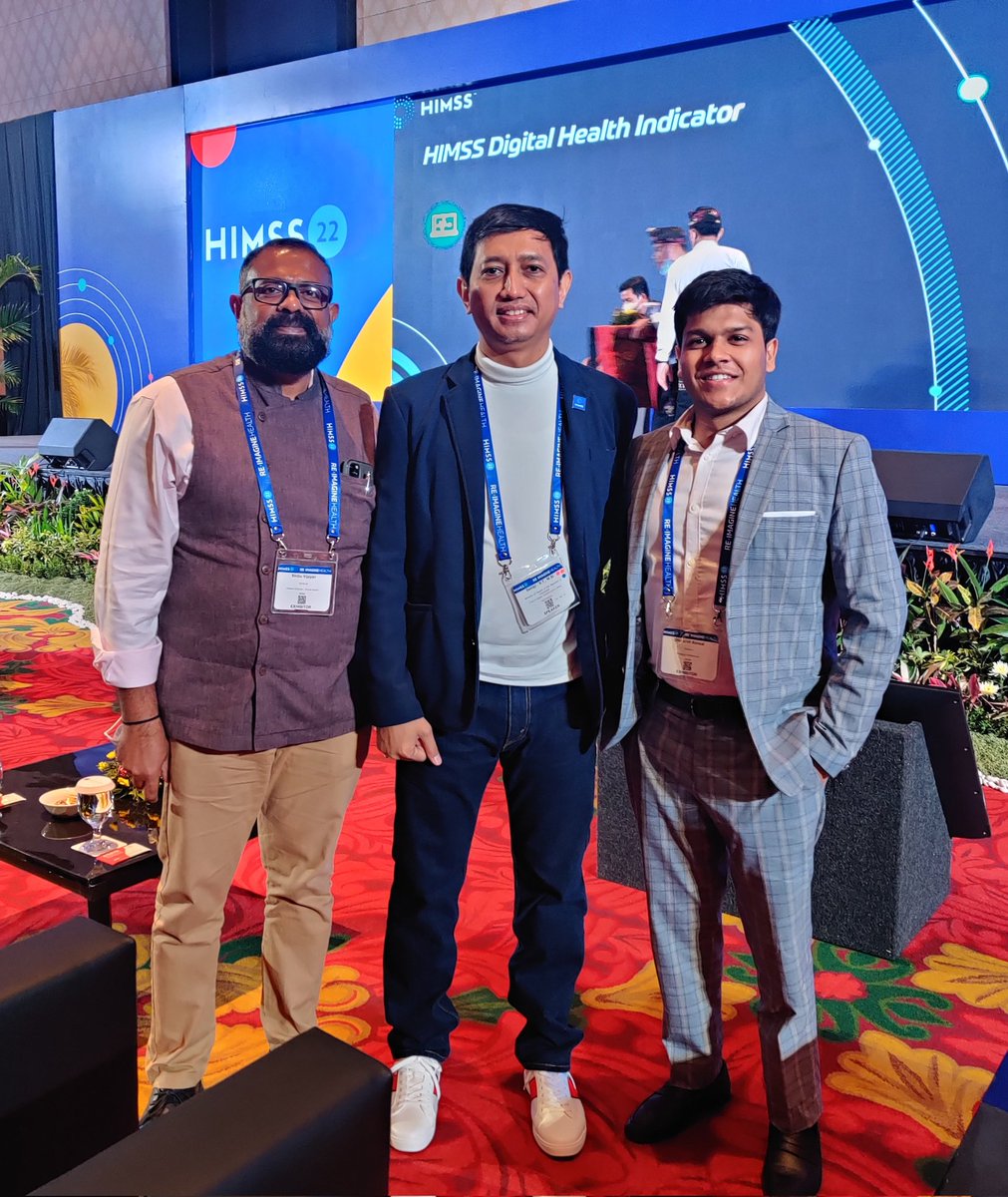 shreshth_bansal's tweet photo. It was a pleasure catching up with Setiaji, Chief of Digital Transformation Office, Ministry of Health, Indonesia at #HIMSSAPAC. Look forward to empowering the vision with #AI. #MedTwitter #LCSM
@BudiGSadikin @KemenkesRI @qure_ai @shibuvij @Pushpenrawat @G_Aman_02 https://t.co/4ffjsChJ6O