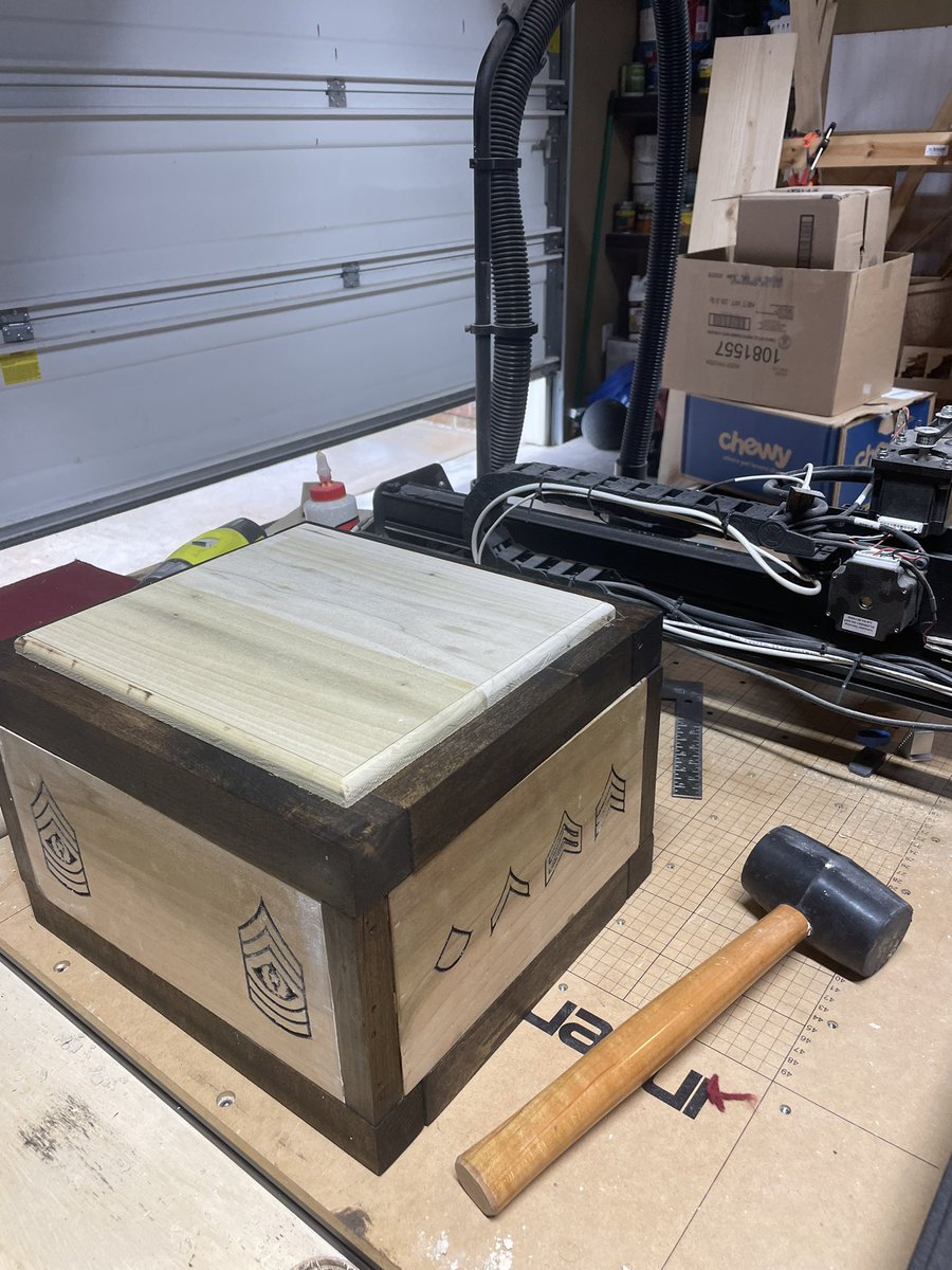 CSMGColon's tweet image. When ever I need a place to think, I walk into my garage and I build stuff. I really enjoy making sure my Soldiers leave the unit with something special.