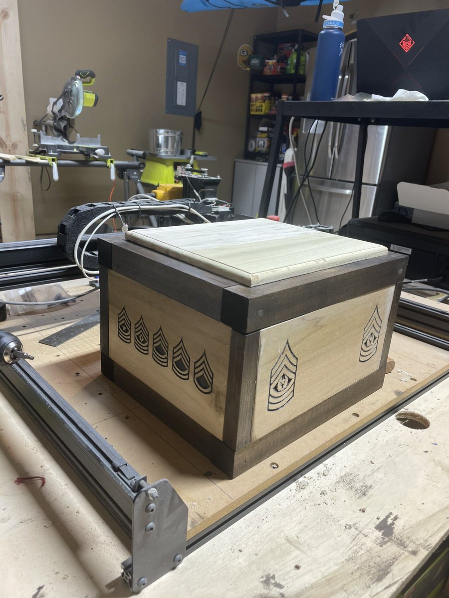 CSMGColon's tweet image. When ever I need a place to think, I walk into my garage and I build stuff. I really enjoy making sure my Soldiers leave the unit with something special.