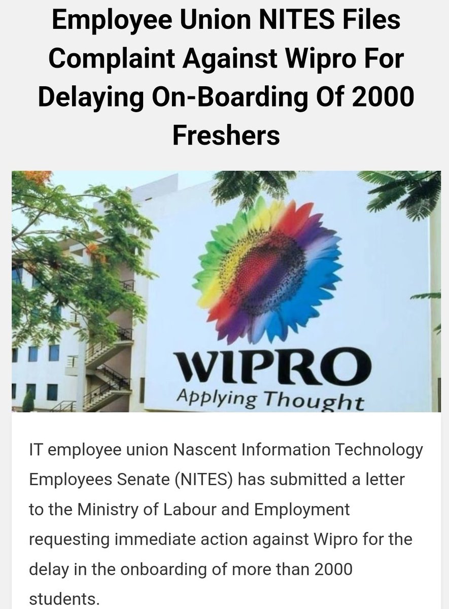 NITESenate's tweet photo. If the workers are organized, all they have to do is to put their hands in their pockets and they have got the capitalist class whipped. 
#ITEmployees #StrongerTogether #UnitedWeWin #StandAsOne #JusticeforEmployees #Wipro #WiproOnboarding #wiproonboardus2022 https://t.co/ZpQvWRYabM