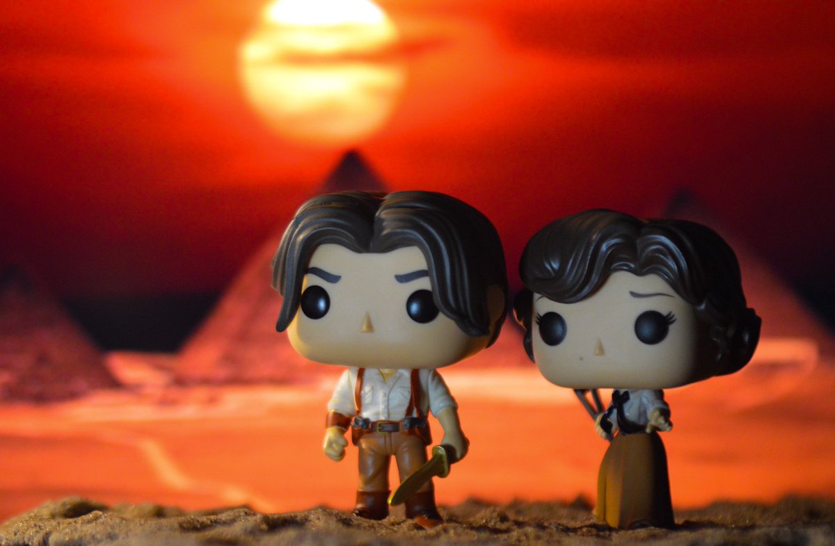 🌅🌅🌅
#TheMummy #brendanfraser 
#rickoconnell #evelynoconnell #mummy #funkophotography #FunkoFamily 
#funko #originalfunko #Funko