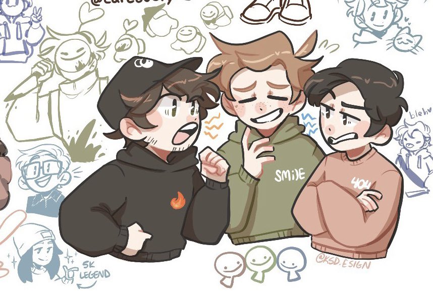My doodles !! 🥳 twas a fun time ! Love doodling with my best friends :D https://t.co/K39vcXqW4N 