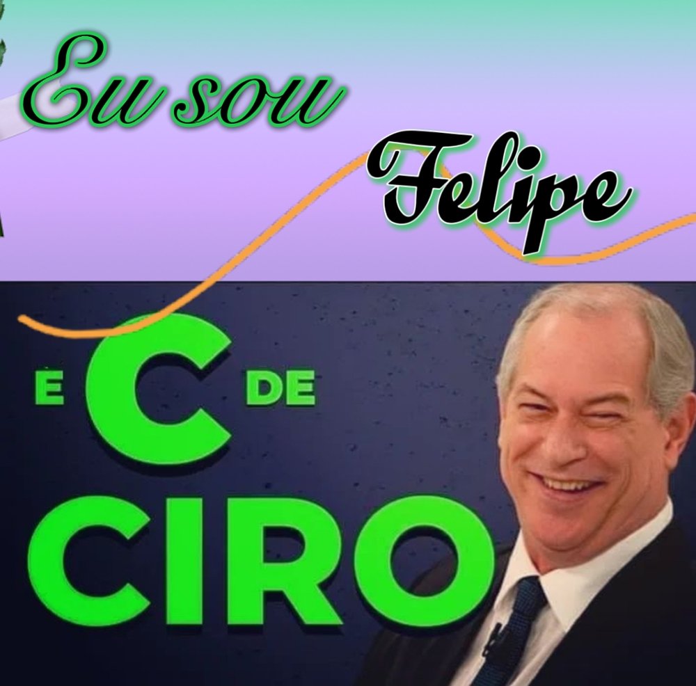 felipe_nutricao's tweet photo. #RepareBem #TurmaBoa minha mãe aprendeu a editar imagens e fez essa para mim.
Meu pai petista que é, discutindo política comigo e eu não arreguei. Ele se recolheu ao final sem argumentos.
Ela percebeu que eu tô com @cirogomes e não abro mão. https://t.co/VVVloANDvK
