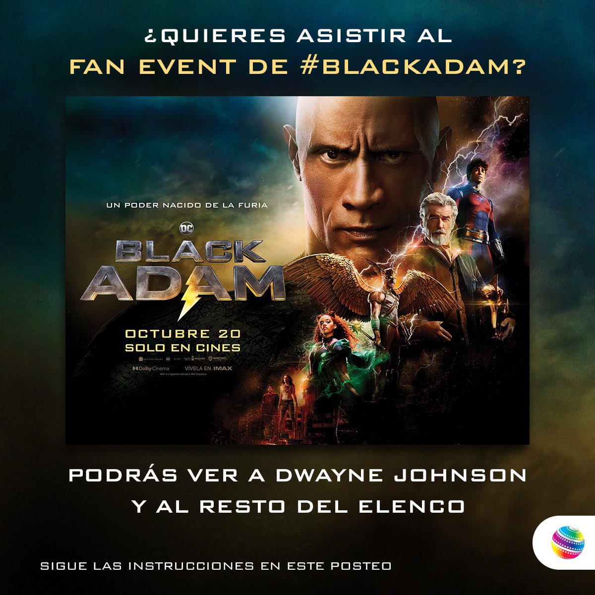 Cinemex on X: ¿Te gustaría conocer a Dwayne Johnson y al resto