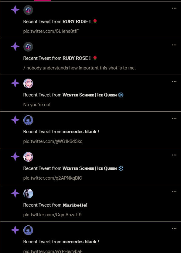 // TWITTER I DONT CAAAAAAAARE I DONT NEED NOTIFICATIONS FOR ALL OF THESE PEOPLE TWEETING. STOP STOP STOP STOP STOP I KNOW THEY'RE TWEETING. I'VE MARKED SO MANY OF THESE NOT INTERESTED BUT TWITTER DOESNT GIVE A FUCK