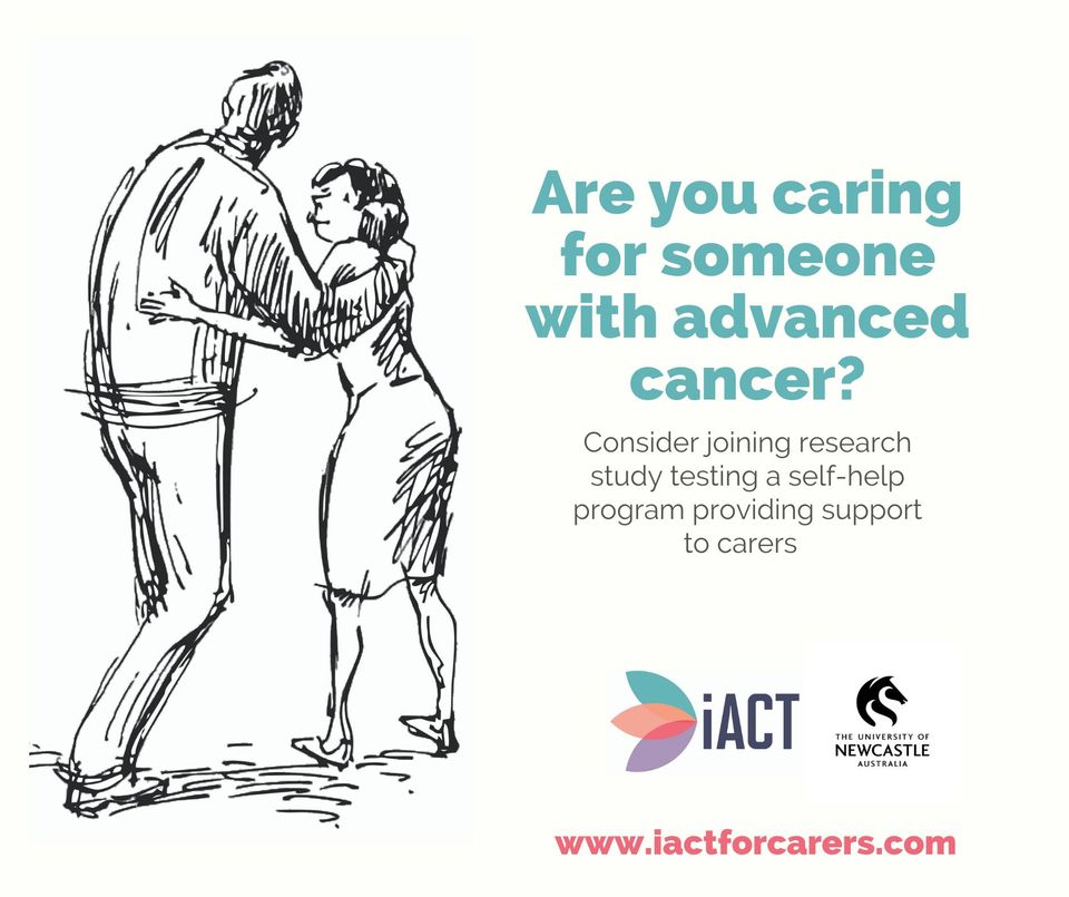 Are you caring for someone with advanced cancer? You may be interested in taking part in this study. To see full eligibility criteria and what's involved visit iactforcarers.com

#advancedcancer
#Cancer