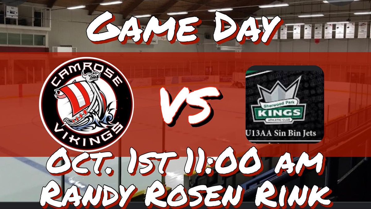 VikU13AA22_23's tweet photo. Your Vikings have a busy weekend ahead of them. Start of the season begins with a road trip to Sherwood Park then back home for their home opener. Both games will be live streamed on Facebook page.  Let’s go Vikings!!! https://t.co/IhjpVXalKp