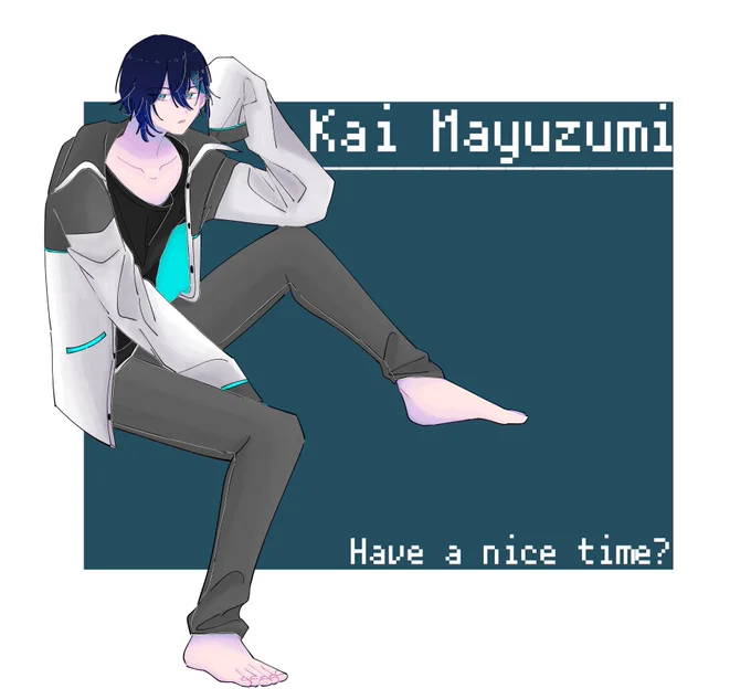 #黛灰誕生祭2022 #黛灰生誕祭2022 #灰画 (再掲でごめんね)お誕生日おめでとう 