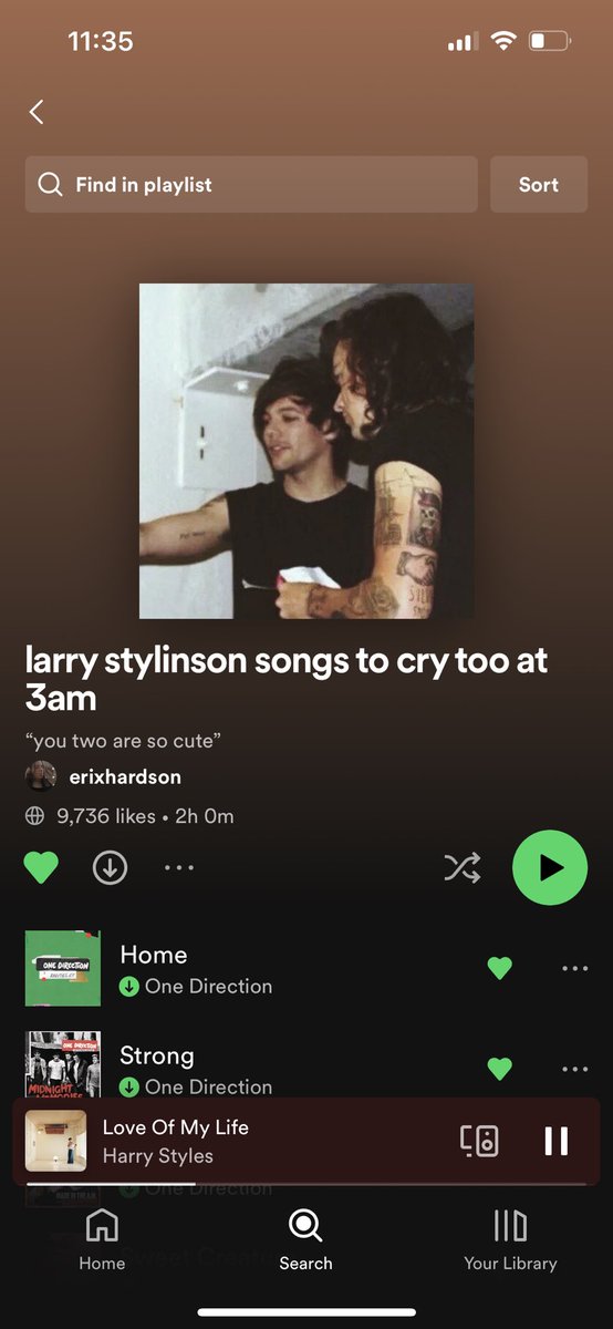 habitxfalling28's tweet photo. you know what time it is 💚💙 #LarryIsReal https://t.co/Fd4nO04eJx